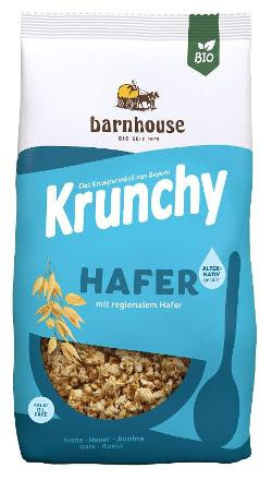 Produktfoto zu VPE Krunchy Pur Hafer 6x750g Barnhouse