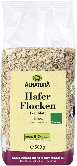 Produktfoto zu Haferflocken Feinblatt 500g Alnatura