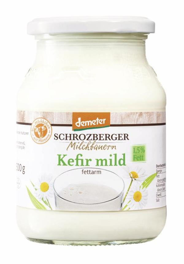 Produktfoto zu Kefir mild 500g Schrozberger Milchbauern