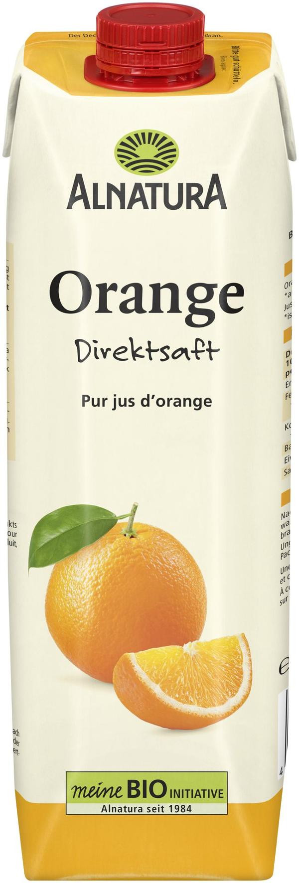 Produktfoto zu VPE Orangensaft 6x1 l Alnatura