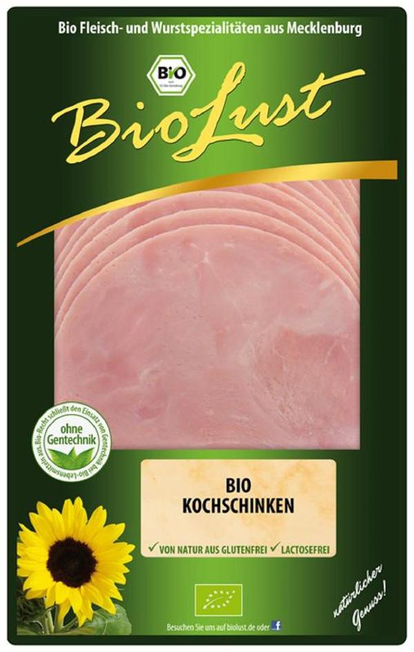 Produktfoto zu Kochschinken geschnitten 80g BioLust