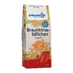 Produktfoto zu VPE Braunhirsebällchen gf 6x150g Spielberger