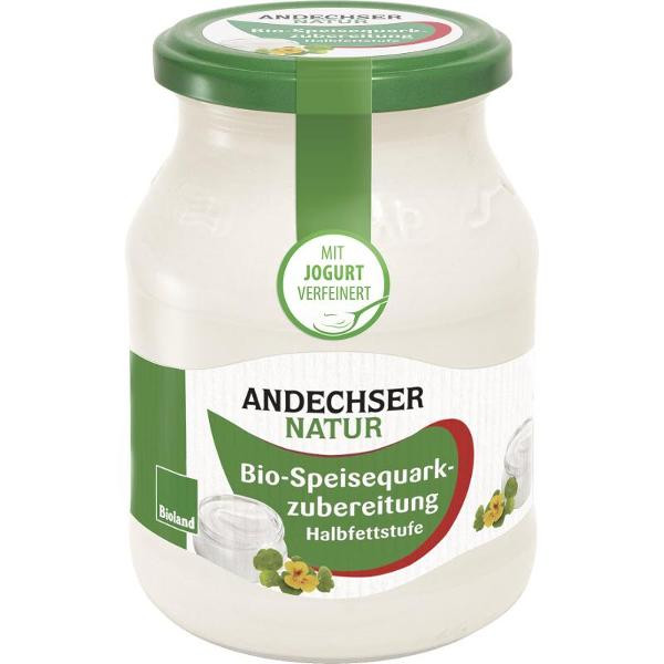 Produktfoto zu Speisequark Zubereitung 20% Andechser