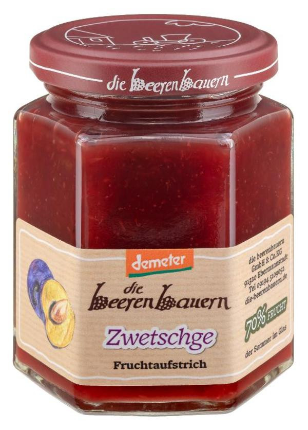 Produktfoto zu Zwetschge Fruchtaufstrich 200g die beerenbauern