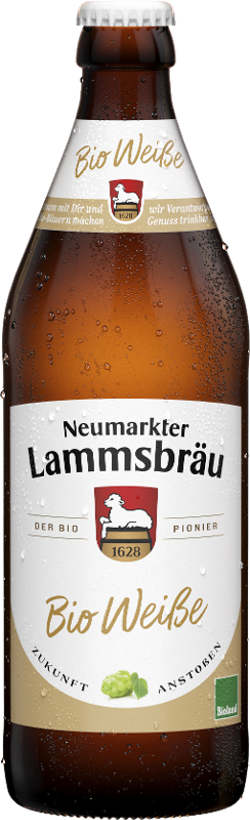 Produktfoto zu VPE Bier Lammsbräu Weiße 10x0,5 l Neumarkter Lammsbräu