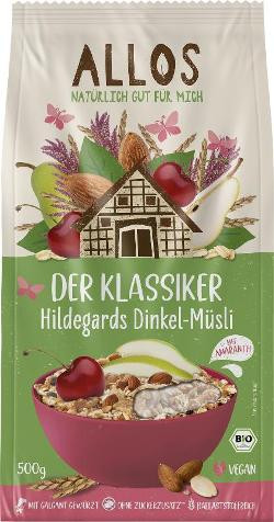 Produktfoto zu VPE Hildegards Dinkel-Müsli 6x500g  Allos