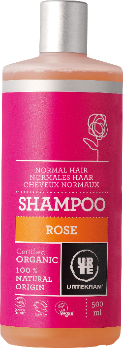 Produktfoto zu Rose Shampoo für normales Haar 500 ml Urtekram