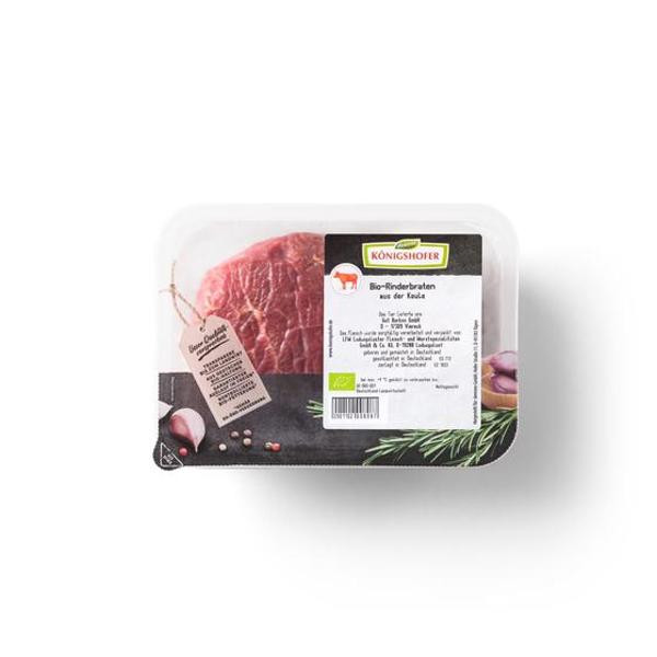 Produktfoto zu Rinderbraten aus dem Bugfilet 600g Königshofer