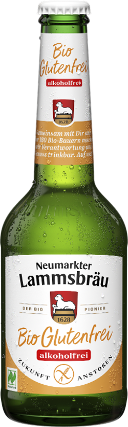 Produktfoto zu VPE Lammsbräu Glutenfrei & alkoholfrei 10x0,33 l Neumarkter Lammsbräu