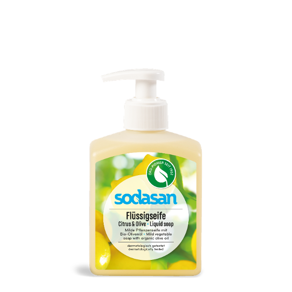 Produktfoto zu Flüssigseife Citrus Olive 300 ml Sodasan