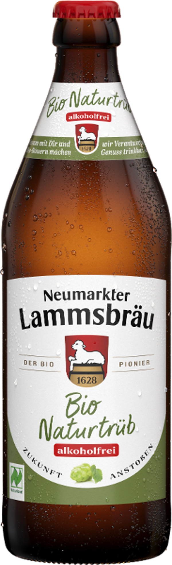 Produktfoto zu VPE Lammsbräu Naturtrüb alkoholfrei 10x0,5l Neumarkter Lammsbräu