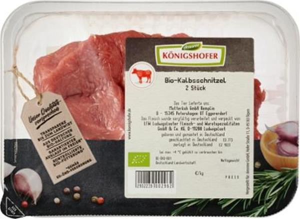 Produktfoto zu Kalbsschnitzel ca. 320g Königshofer