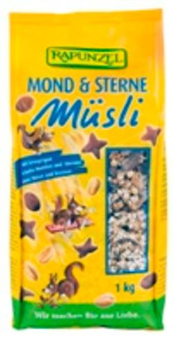 Produktfoto zu VPE Müsli Mond & Sterne 5x1kg Rapunzel