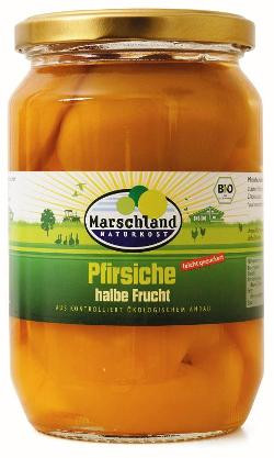 Produktfoto zu VPE Pfirsiche halbe Frucht 6x720ml Marschland