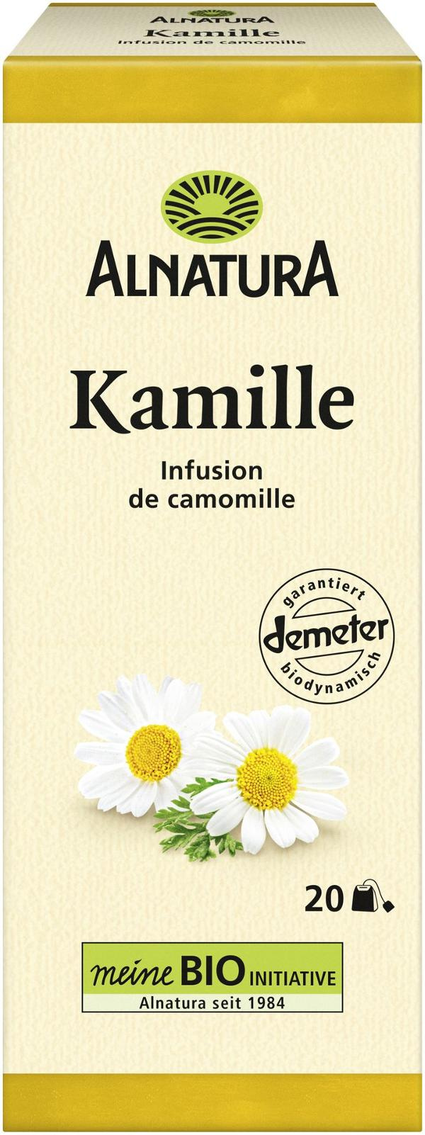 Produktfoto zu Kamillen Tee 20 Btl. 30g Alnatura