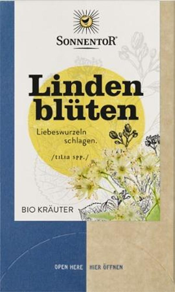 Produktfoto zu VPE Kräutertee Lindenblüten 6x18x1,5g Sonnentor