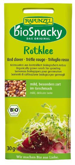 Produktfoto zu Keimsaat Rotklee 30g bioSnacky Rapunzel