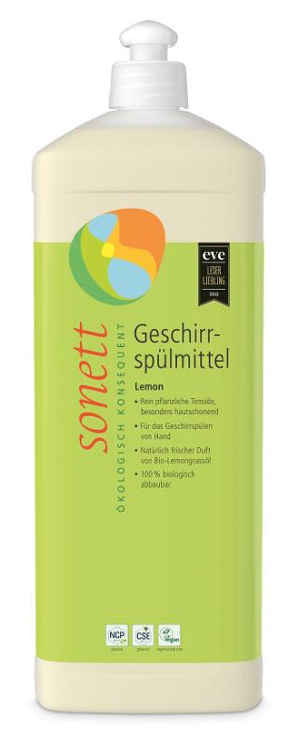 Produktfoto zu Geschirrspülmittel 1l Lemon Sonett