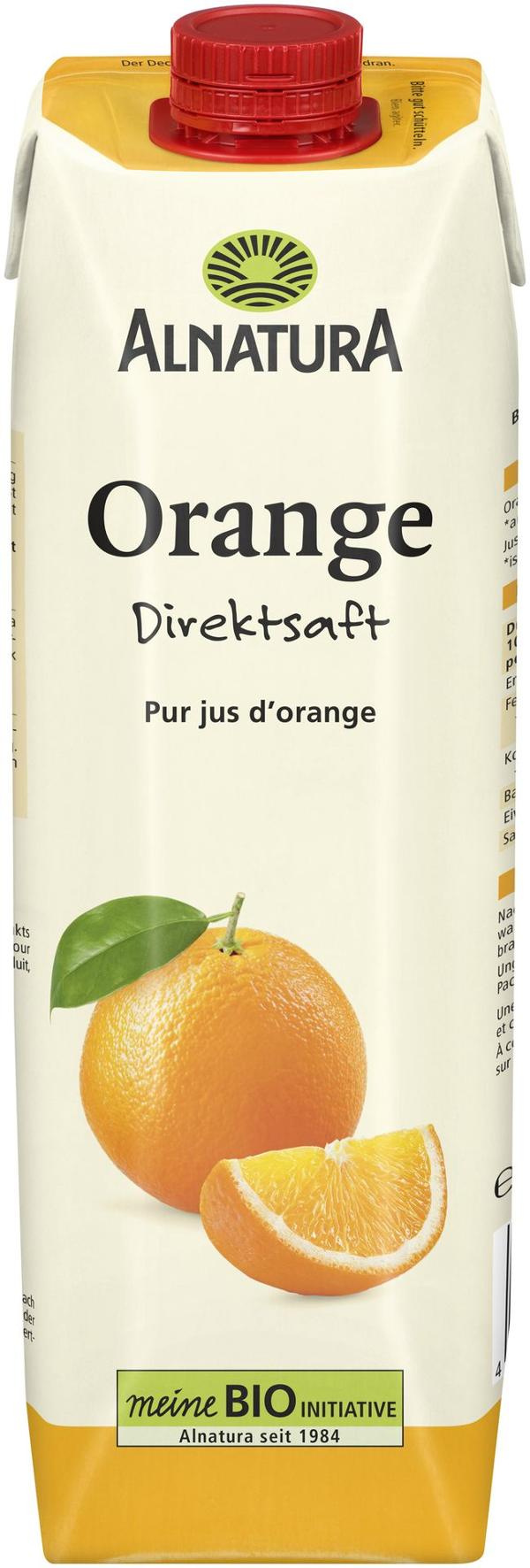 Produktfoto zu Orangensaft 1 l Alnatura