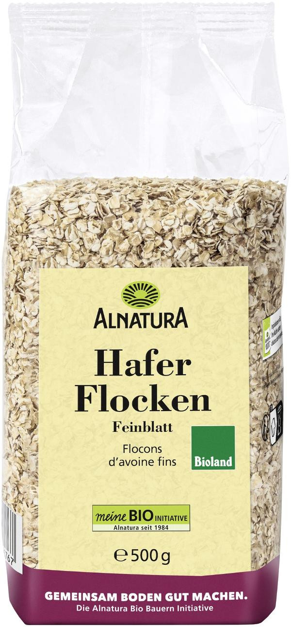 Produktfoto zu Haferflocken Feinblatt 500g Alnatura