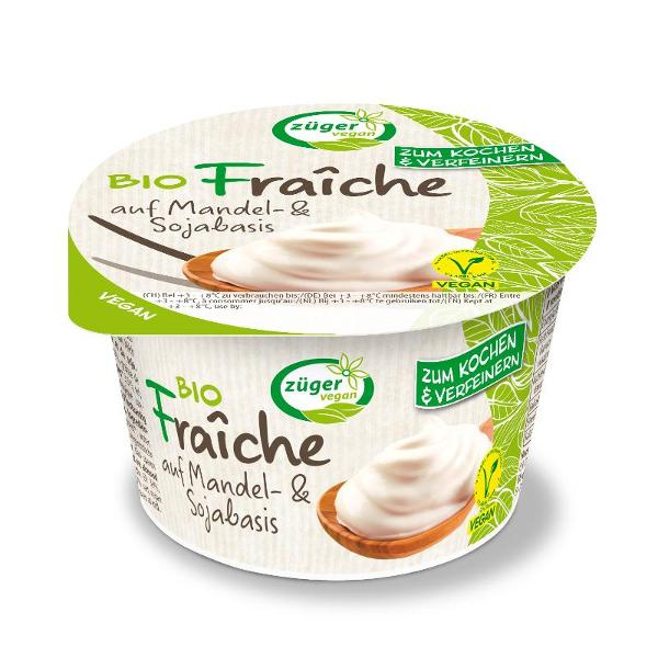 Produktfoto zu Bio Fraîche (Alternative zu Crème Fraîche) 180g Züger