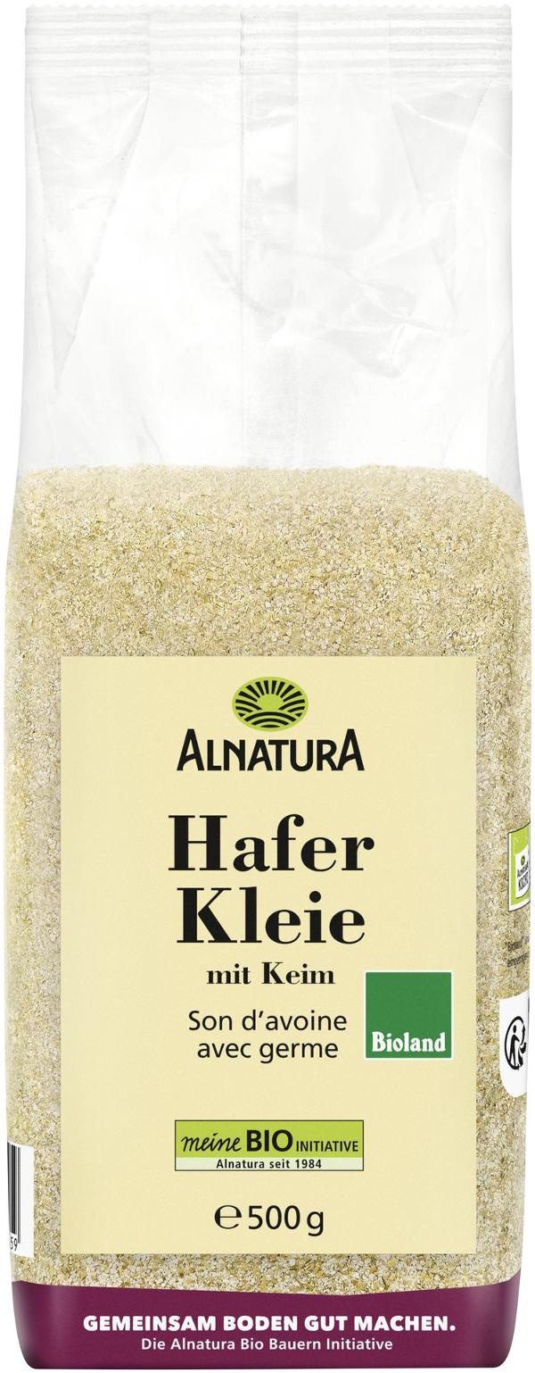 Produktfoto zu Haferkleie mit Keim 500g Alnatura