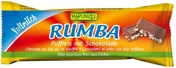 Produktfoto zu Rumba Puffreisriegel 50g Rapunzel