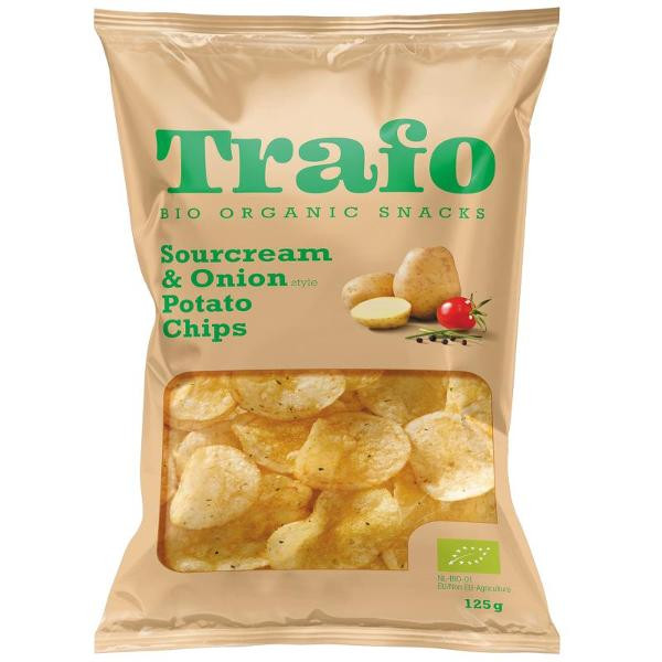 Produktfoto zu Chips Sourcream & Onion 125g Trafo