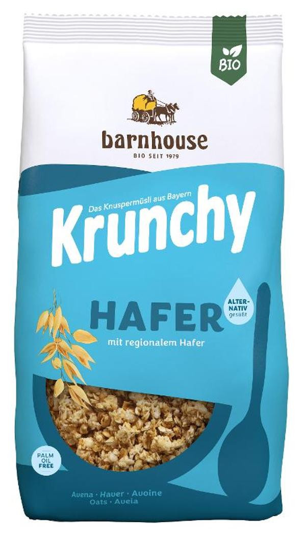 Produktfoto zu VPE Krunchy Pur Hafer 6x750g Barnhouse