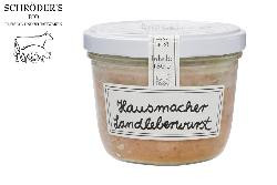 Produktfoto zu Hausmacher Leberwurst im Glas 180g Schröder´s