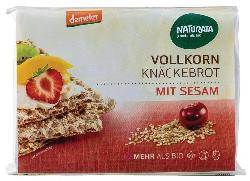 Produktfoto zu VPE Vollkorn-Knäckebrot mit  Sesam 12x250g NATURATA