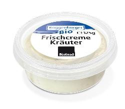 Produktfoto zu Frischcreme Kräuter 125g Roggenburger