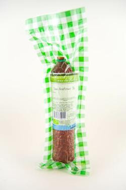 Produktfoto zu Salami Rind & Schwein 170g Biohof Bakenhus