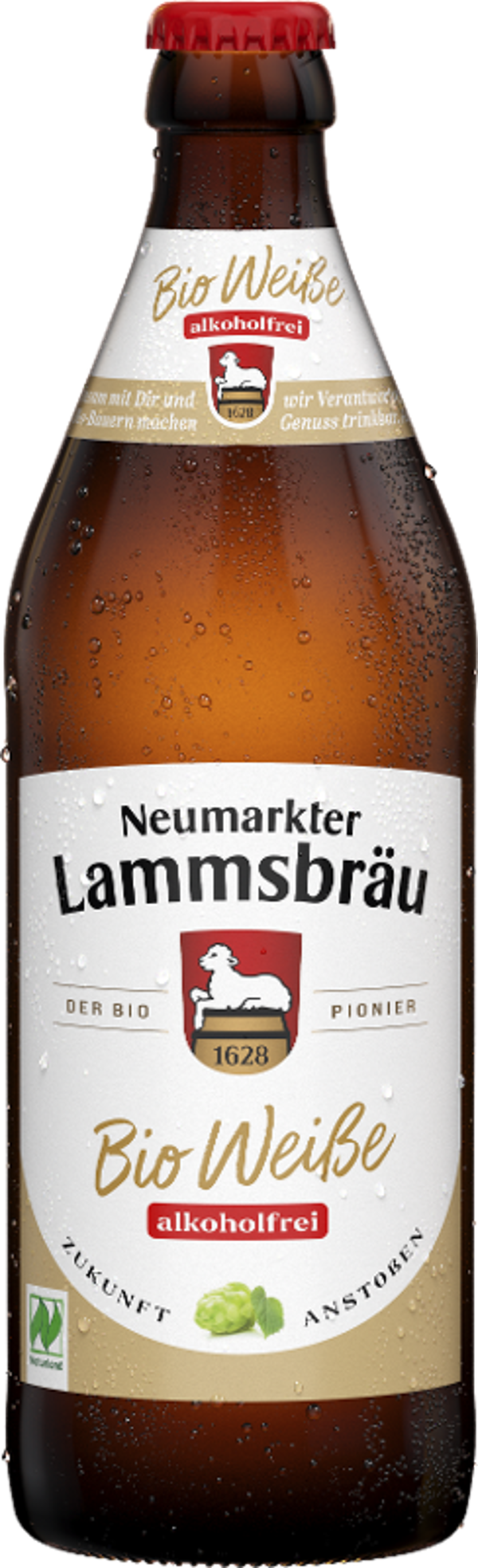 Produktfoto zu Bier Weiße alkoholfrei 0,5 l Neumarkter Lammsbräu