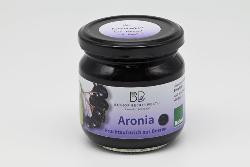 Produktfoto zu Fruchtaufstrich aus Aronia Beeren 220g Biohof Beckerwerth