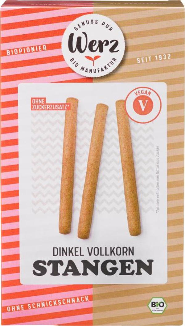 Produktfoto zu Dinkel-Vollkorn-Stangen 125g naturkorn mühle Werz