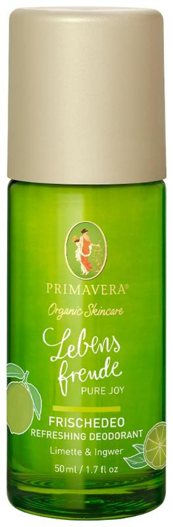 Produktfoto zu Frischedeo Lebensfreude Ingwer-Limette 50ml Primavera