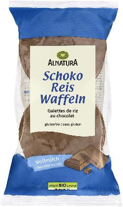 Produktfoto zu Schoko Reiswaffeln Vollmilch 100g ALN