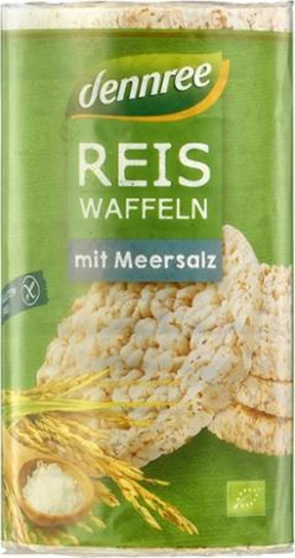 Produktfoto zu VPE Reiswaffeln m. Meersalz  12x100g dennree