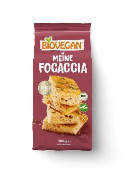 Produktfoto zu Meine Focaccia Backmischung glutenfrei 500g Biovegan