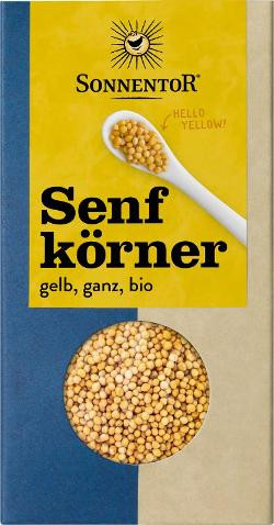 Produktfoto zu Senfkörner gelb ganz 120g Sonnentor