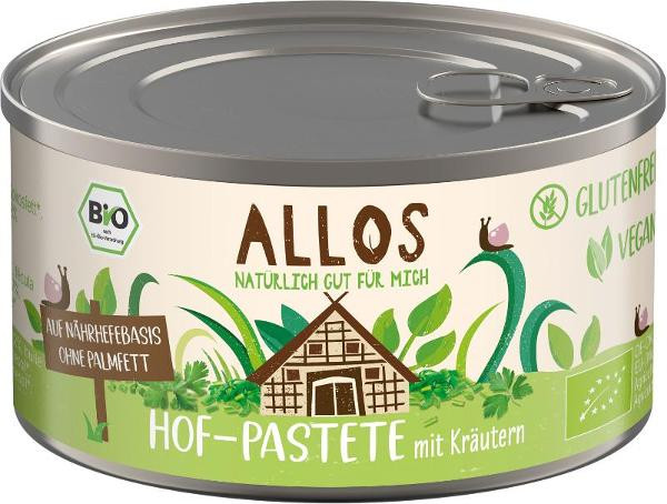 Produktfoto zu VPE Hof Pastete Kräuter 12x125g Allos