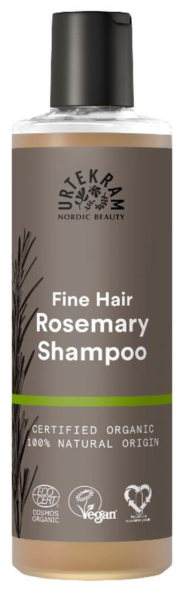 Produktfoto zu Rosmarin Shampoo für feines Haar 250 ml Urtekram