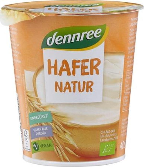 Produktfoto zu VPE Joghurtalternative Hafer natur 6x400g dennree