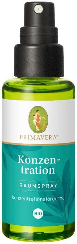 Produktfoto zu Konzentration Raumspray 50ml Primavera