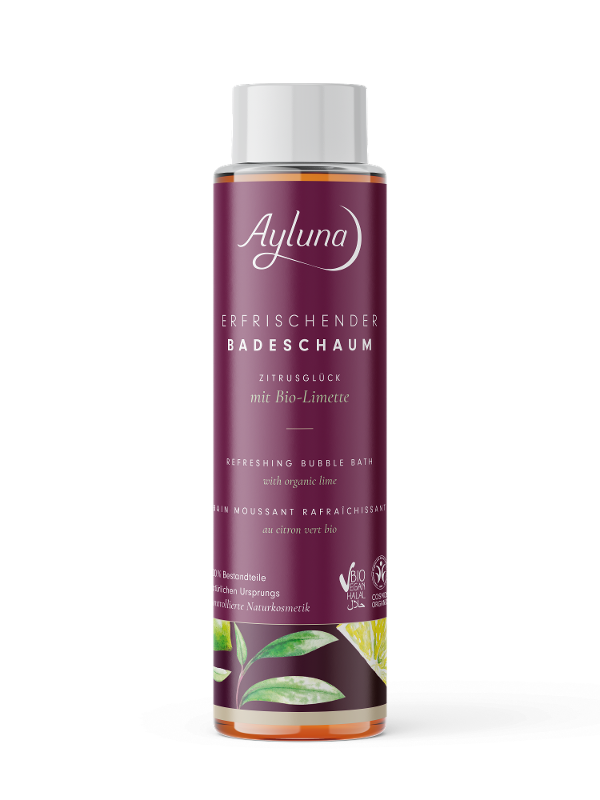 Produktfoto zu Badeschaum Zitrusglück erfrischend 400ml Ayluna Naturkosmetik GmbH