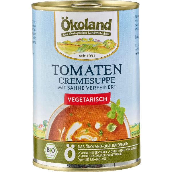 Produktfoto zu Tomatencremesuppe 400g Ökoland