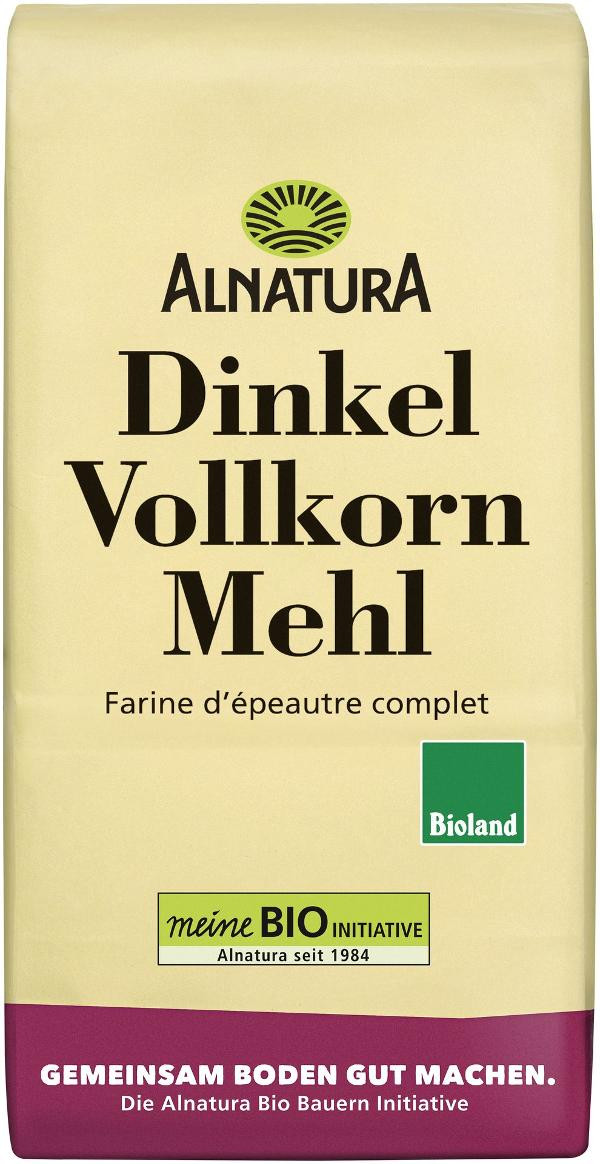 Produktfoto zu Dinkel Vollkornmehl 1kg Alnatura