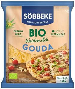 Produktfoto zu Gouda gerieben 50% 150g Söbbeke