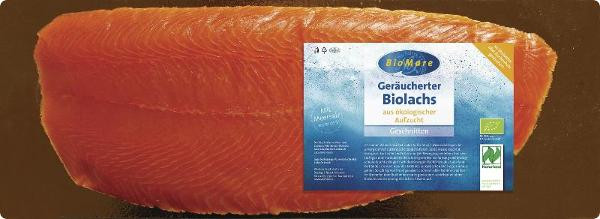 Produktfoto zu Irischer Lachs geräuchert 500g Bio Mare